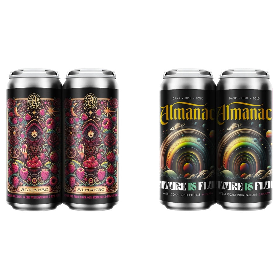 Almanac Alchemist Ambrosia Can 24 Pack and Almanac Future Is Fluid Can 24 Pack
