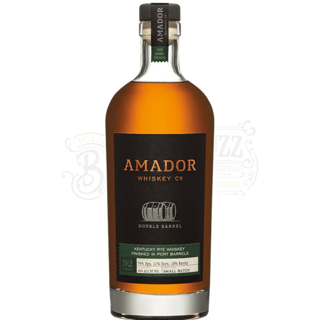 Amador Whiskey Co. Rye Whiskey Double Barrel Port Barrel Finished - BottleBuzz