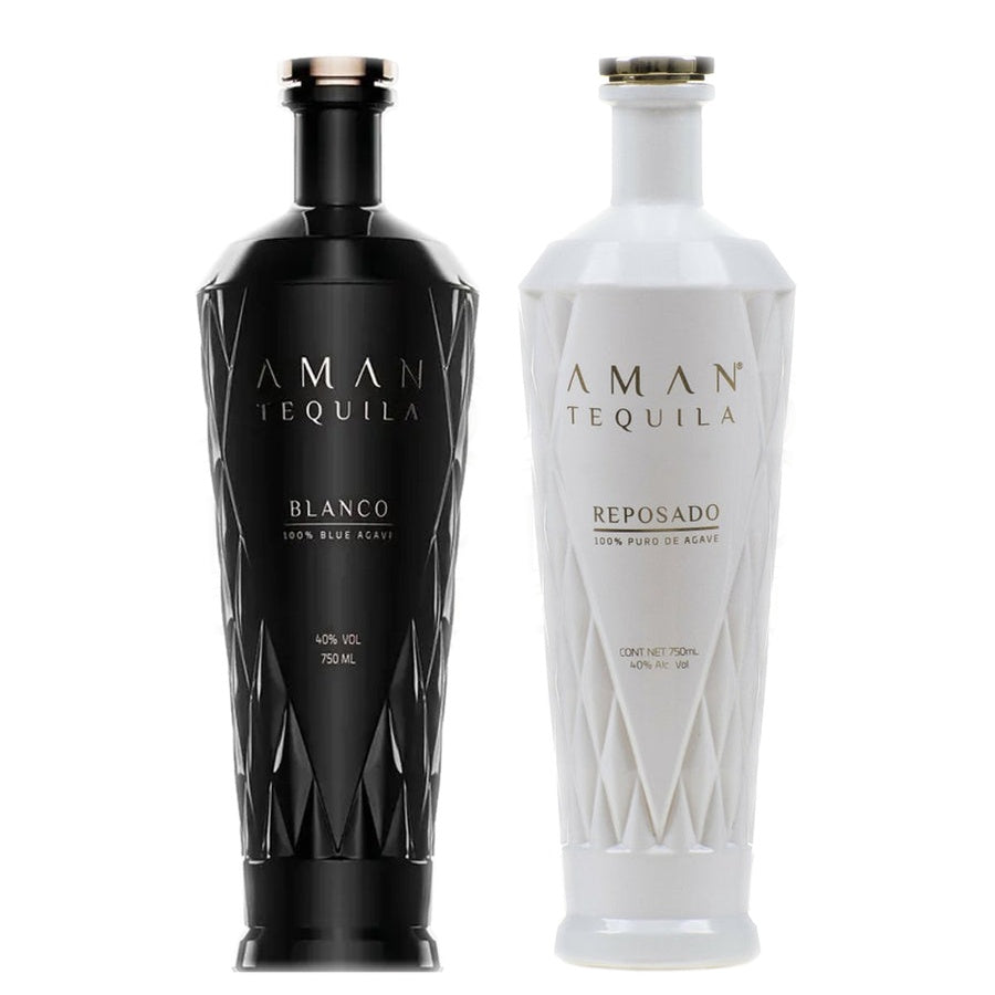 Aman Tequila Blanco and Aman Tequila Reposado
