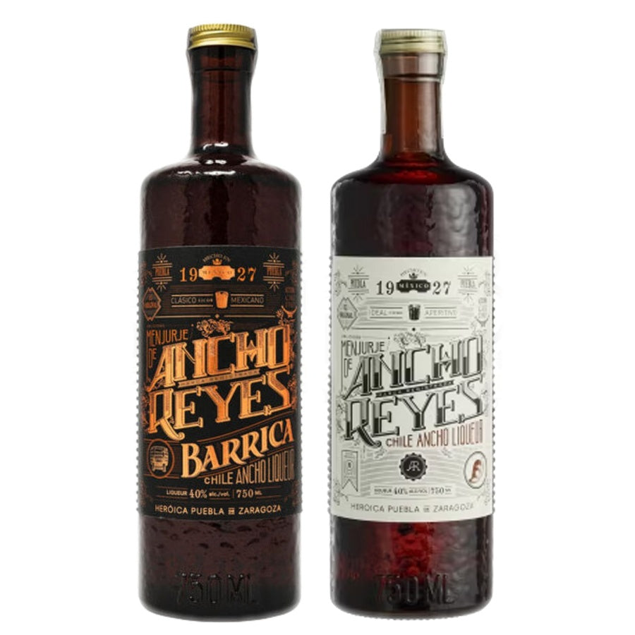 Ancho Reyes Barrica Licor De Chile Ancho and Ancho Reyes Licor De Chile Ancho