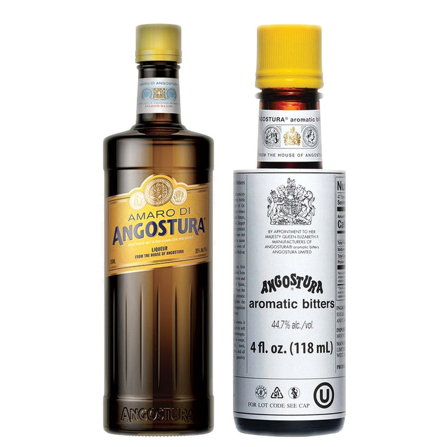 Angostura Amaro Di Angostura and Angostura Aromatic Bitters