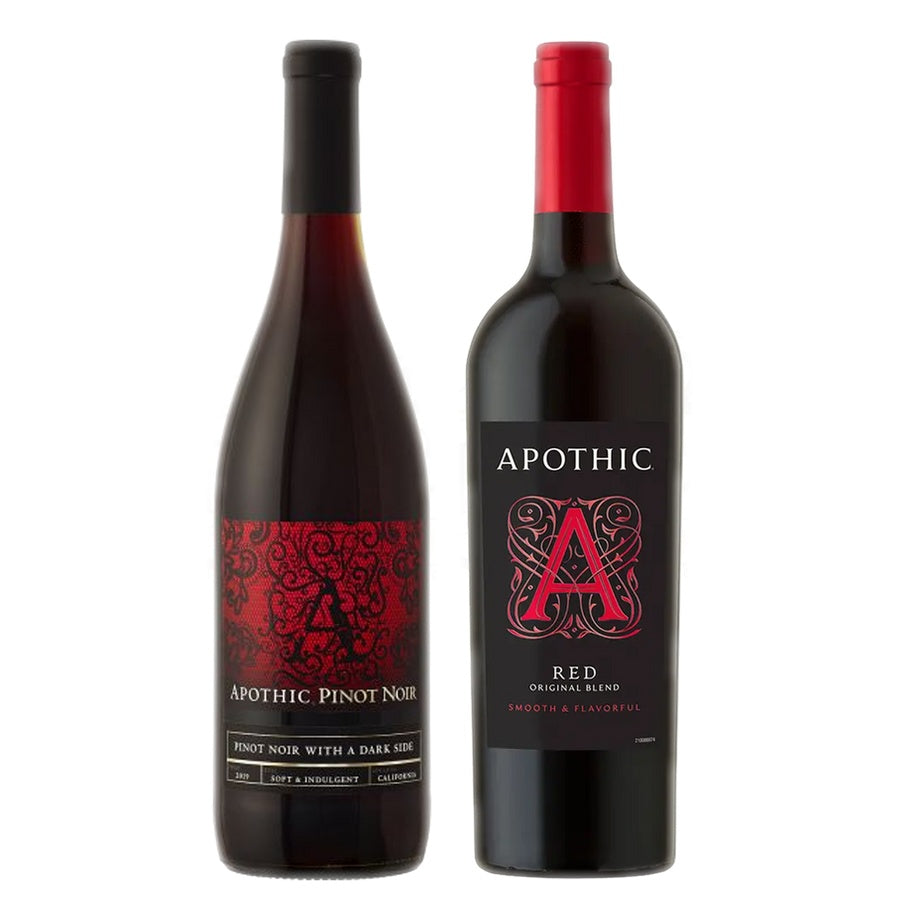 Apothic Pinot Noir and Apothic Red