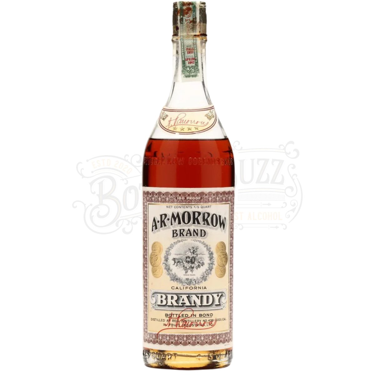 A.R. Morrow Brandy - BottleBuzz