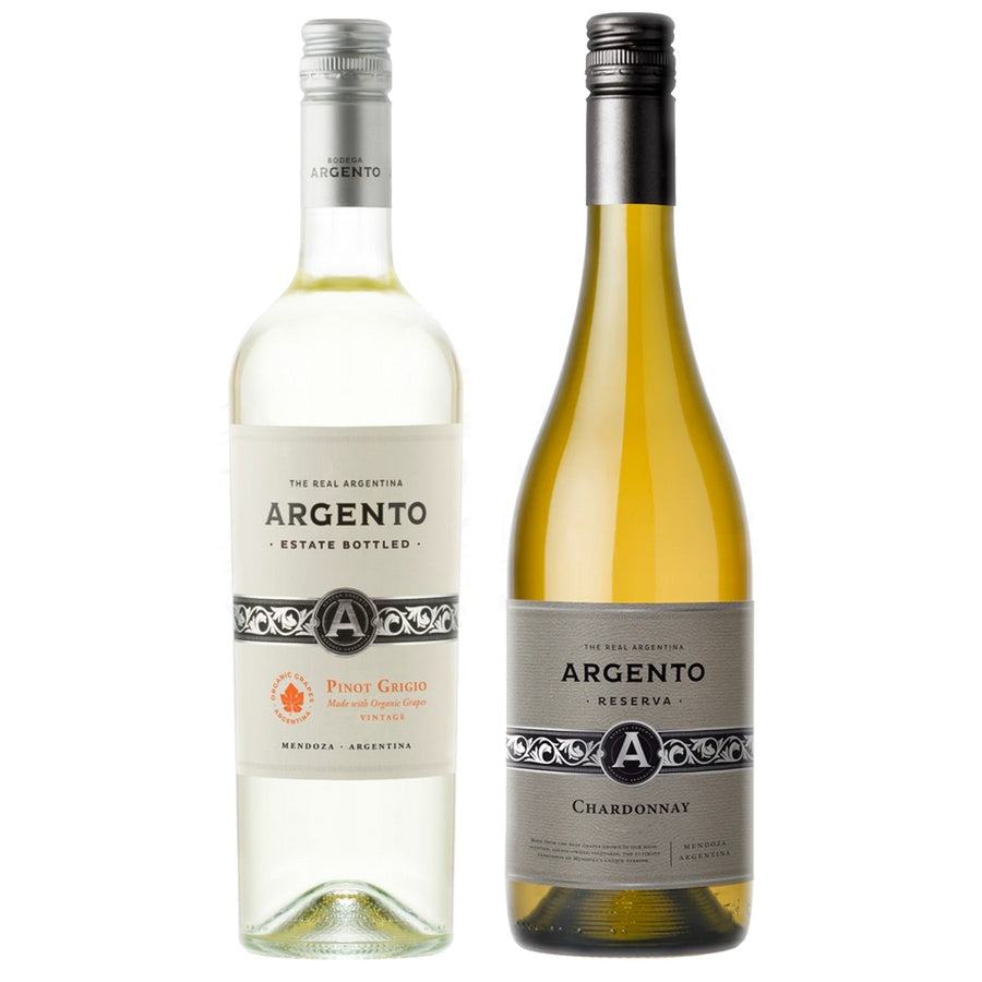 Argento Pinot Grigio and Argento Reserve Chardonnay