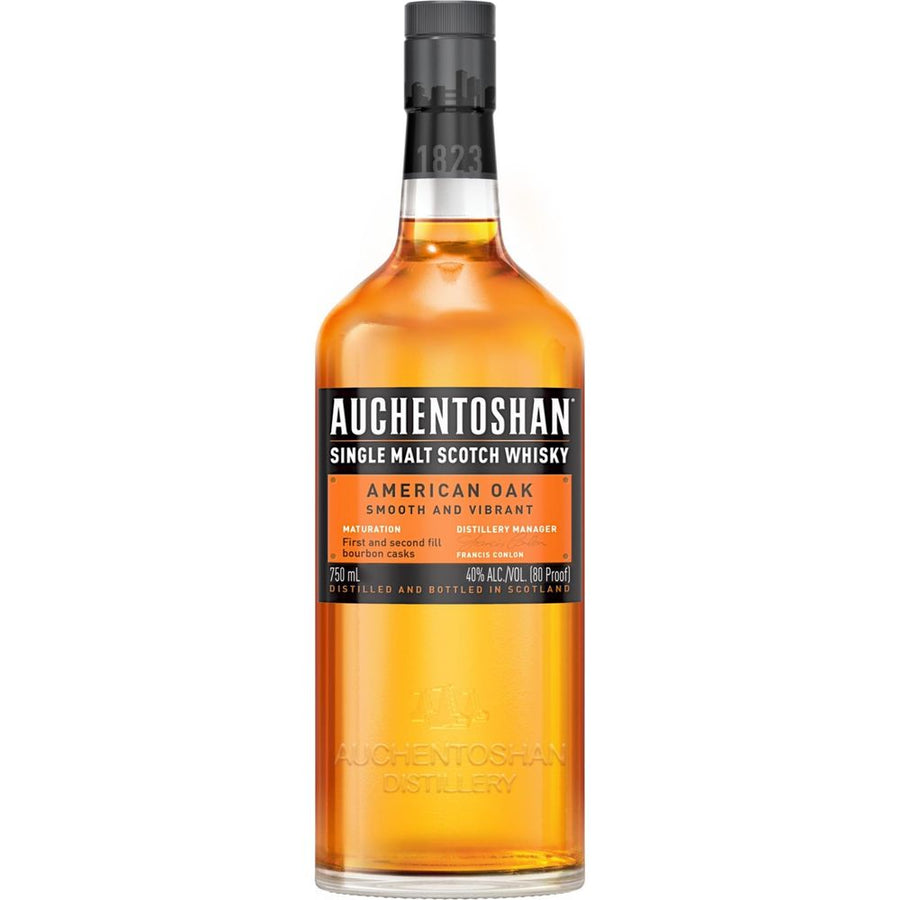 Auchentoshan Single Malt Scotch American Oak Whiskey - BottleBuzz