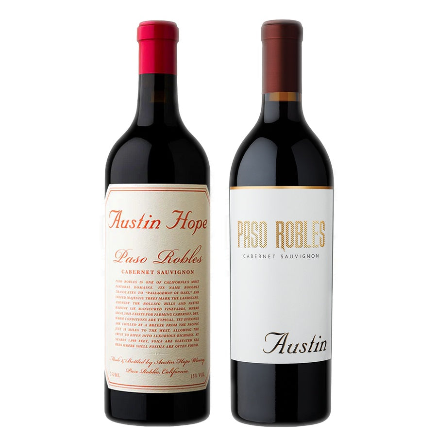 Austin Hope Paso Robles Cabernet Sauvignon and Austin Paso Robles Cabernet Sauvignon