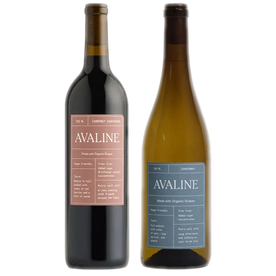 Avaline Cabernet Sauvignon and Avaline Chard