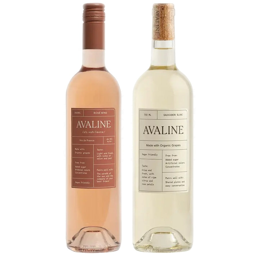 Avaline Rose and Avaline Sauvignon Blanc