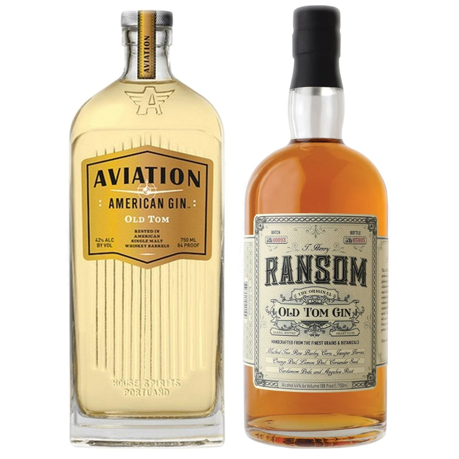 Aviation Old Tom Gin Batch Distilled and Ransom Old Tom Gin