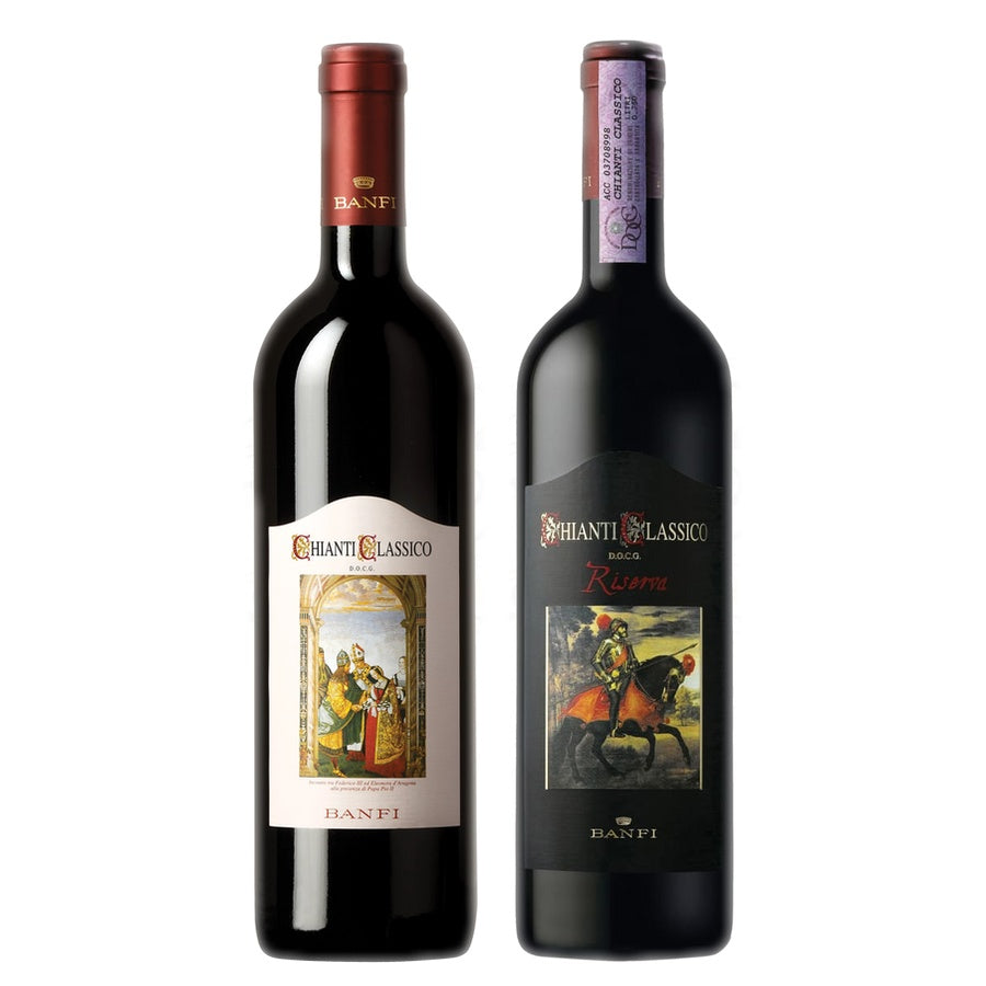 Banfi Chianti Classico and Banfi Tuscany Banfi Chianti Classico Riserva