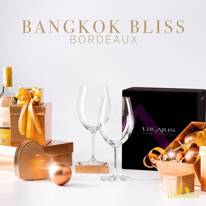 Bangkok Bliss Bordeaux Wine Glasses - (745 mL / 26 fl. oz.) - BottleBuzz