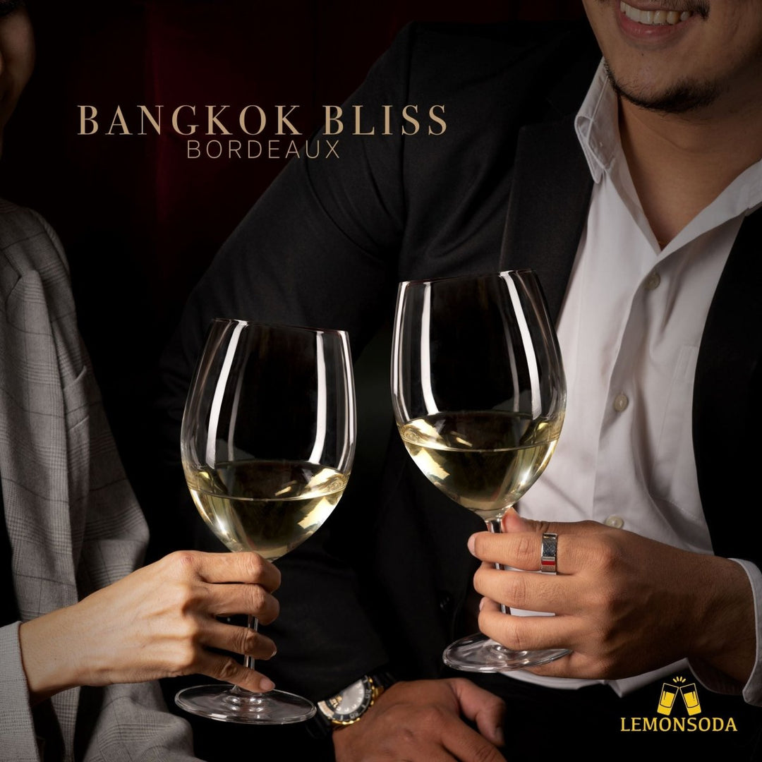 Bangkok Bliss Bordeaux Wine Glasses - (745 mL / 26 fl. oz.) - BottleBuzz