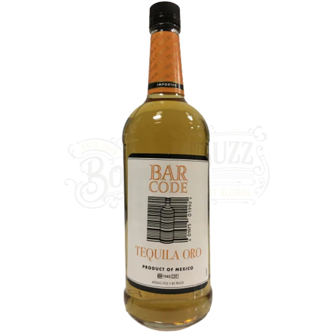 Bar Code Tequila Oro Gold 1 L - BottleBuzz