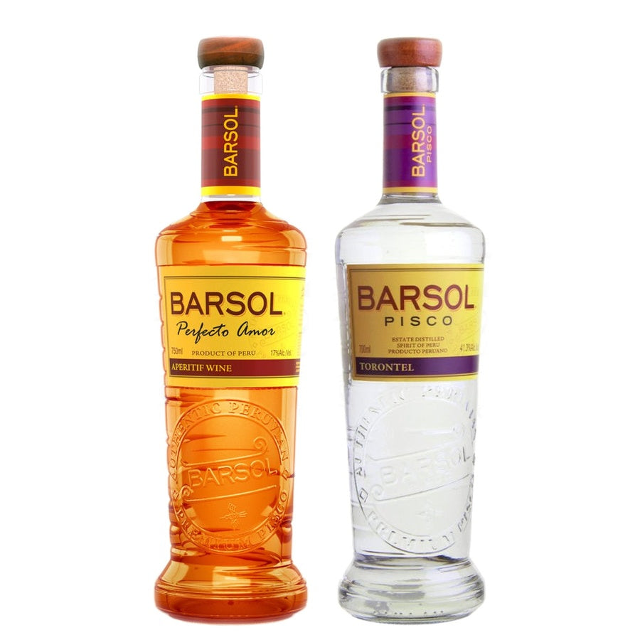 Barsol Perfecto Amor and Barsol Pisco Torontel Selecto