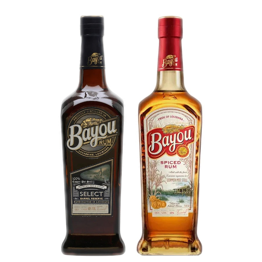 Bayou Select Gold Rum and Bayou Spiced Rum