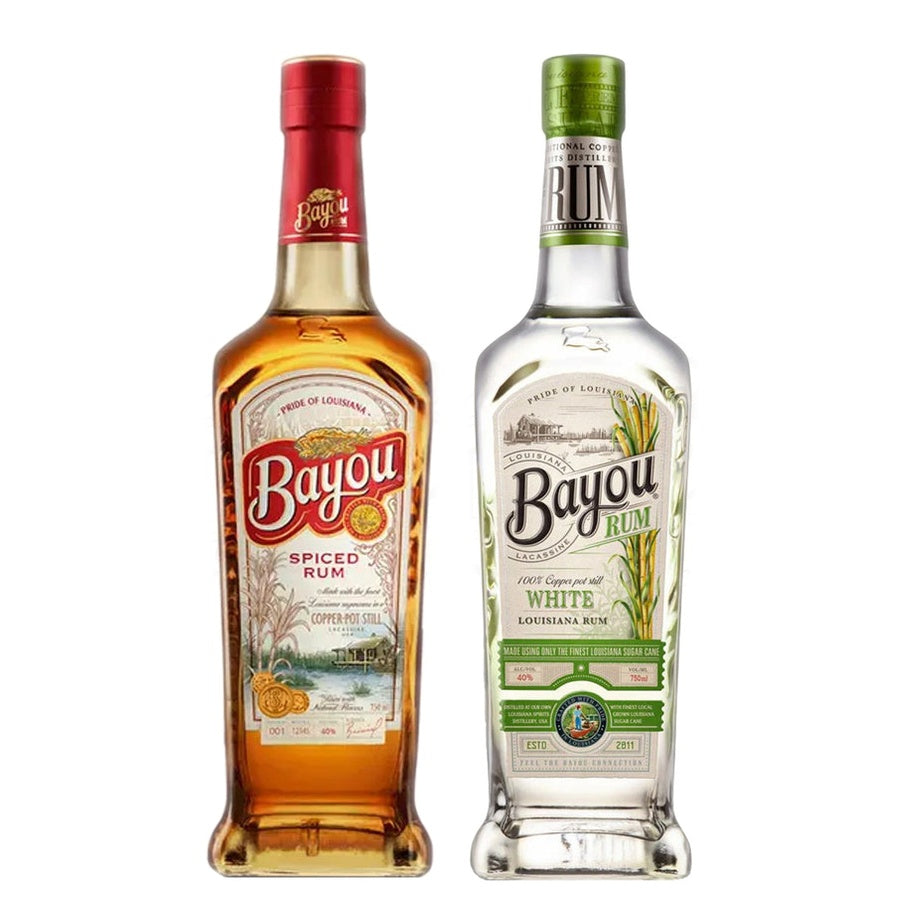 Bayou Spiced Rum and Bayou White Rum