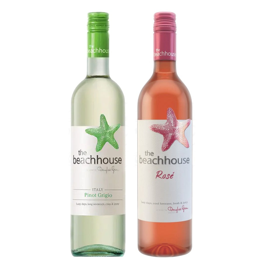 Beach House Pinot Grigio and Beach House Rose