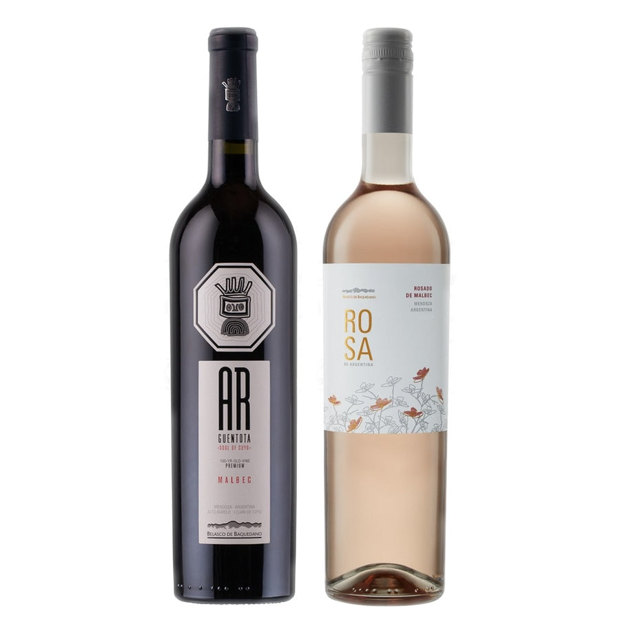 Belasco Ar Guentota Malbec and Belasco Rosa Argentine