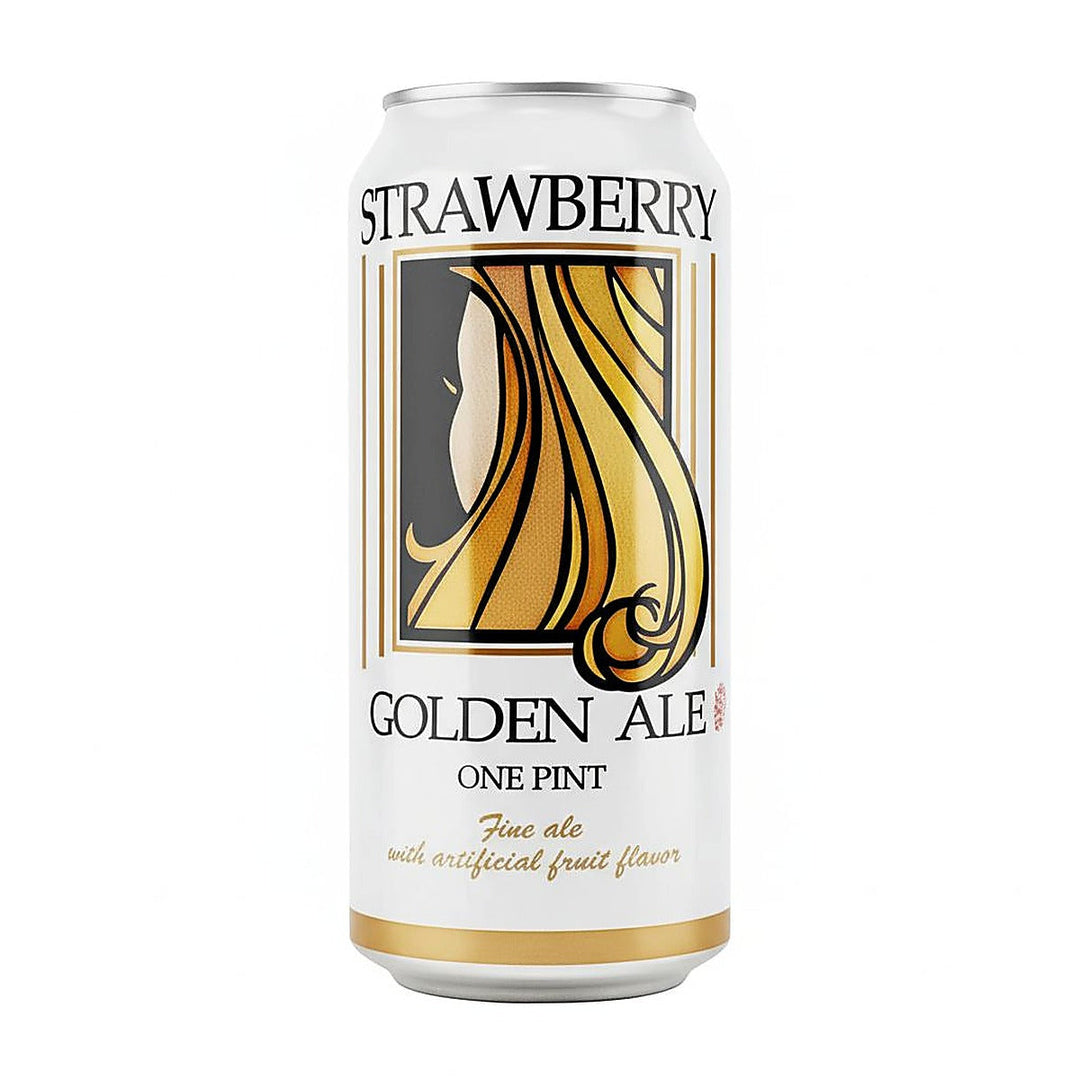 Belmont Strawberry Gold Can 24 Pack