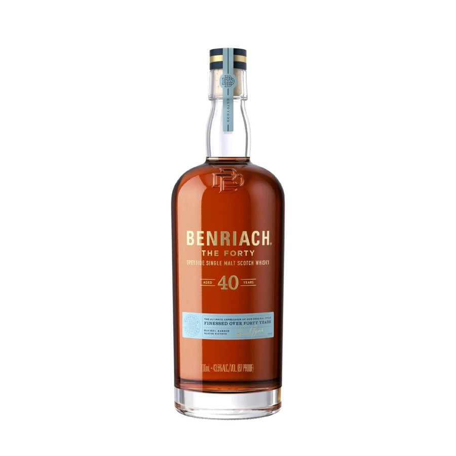 BenRiach Sngl Malt Scotch 40 Year Whiskey - BottleBuzz