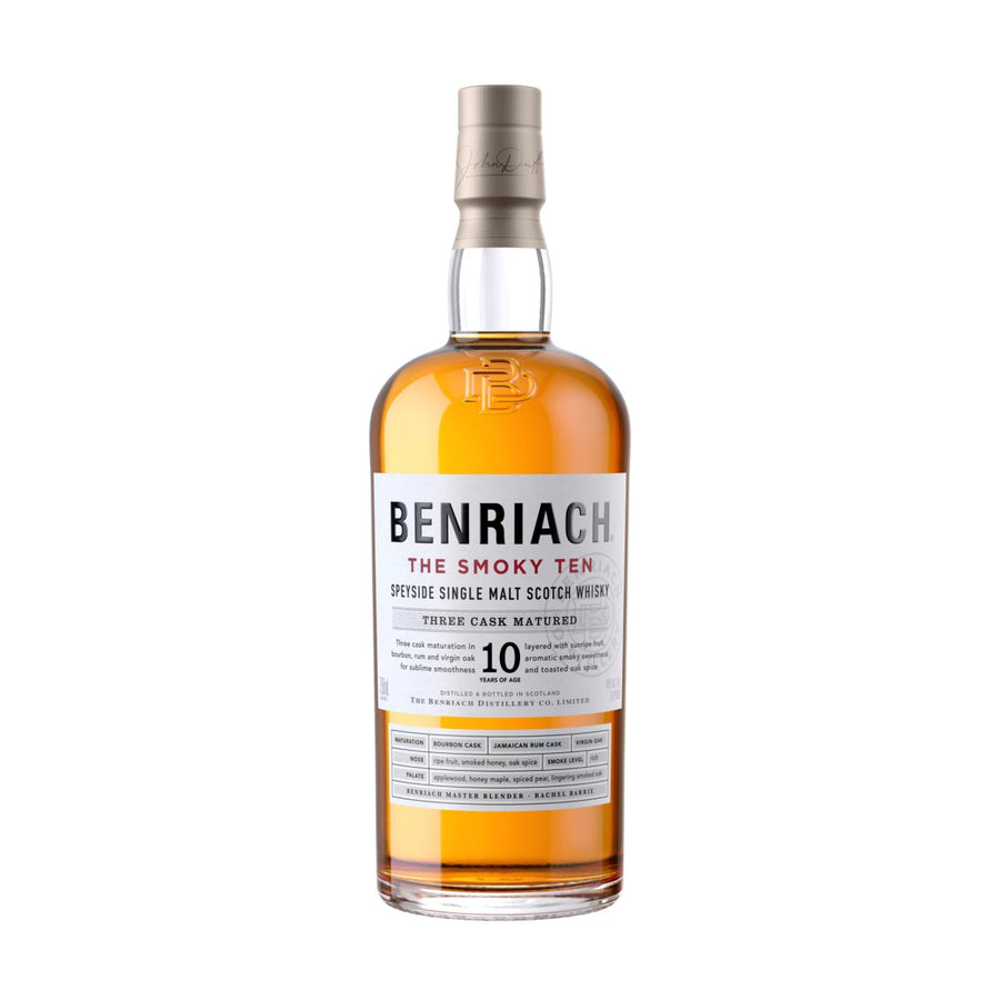 BenRiach The Smoky 10 Year Old Single Malt Scotch Whiskey - BottleBuzz