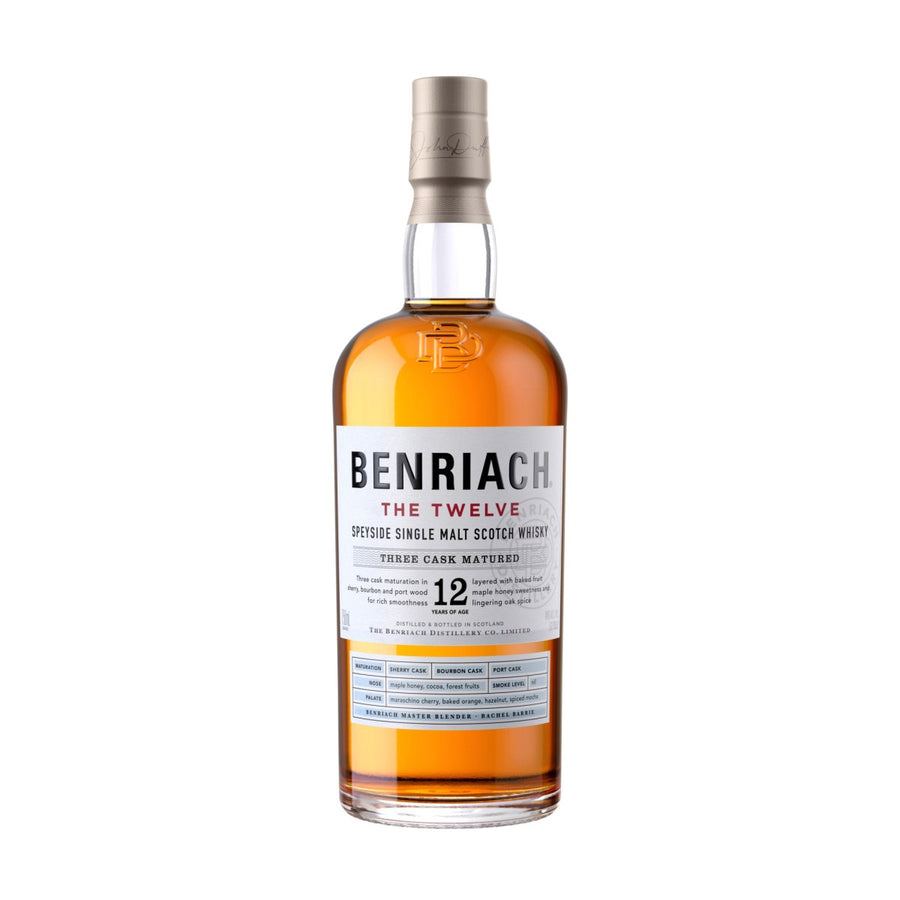 BenRiach The Twelve 12 Year Old Single Malt Scotch Whiskey - BottleBuzz