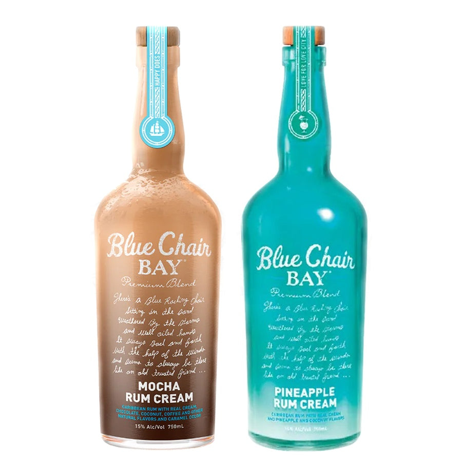 Blue Chair Bay Mocha Rum Crm and Blue Chair Bay Pineapple Cream Rum