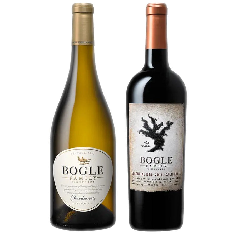 Bogle Chardonnay and Bogle Essential Red