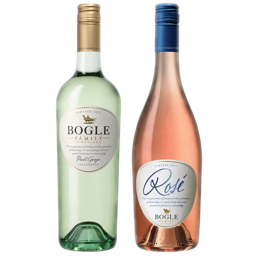 Bogle Pinot Grigio and Bogle Rose