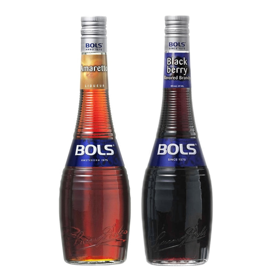 BOLS Amaretto Liqueur and BOLS Blackberry Flavored Brandy