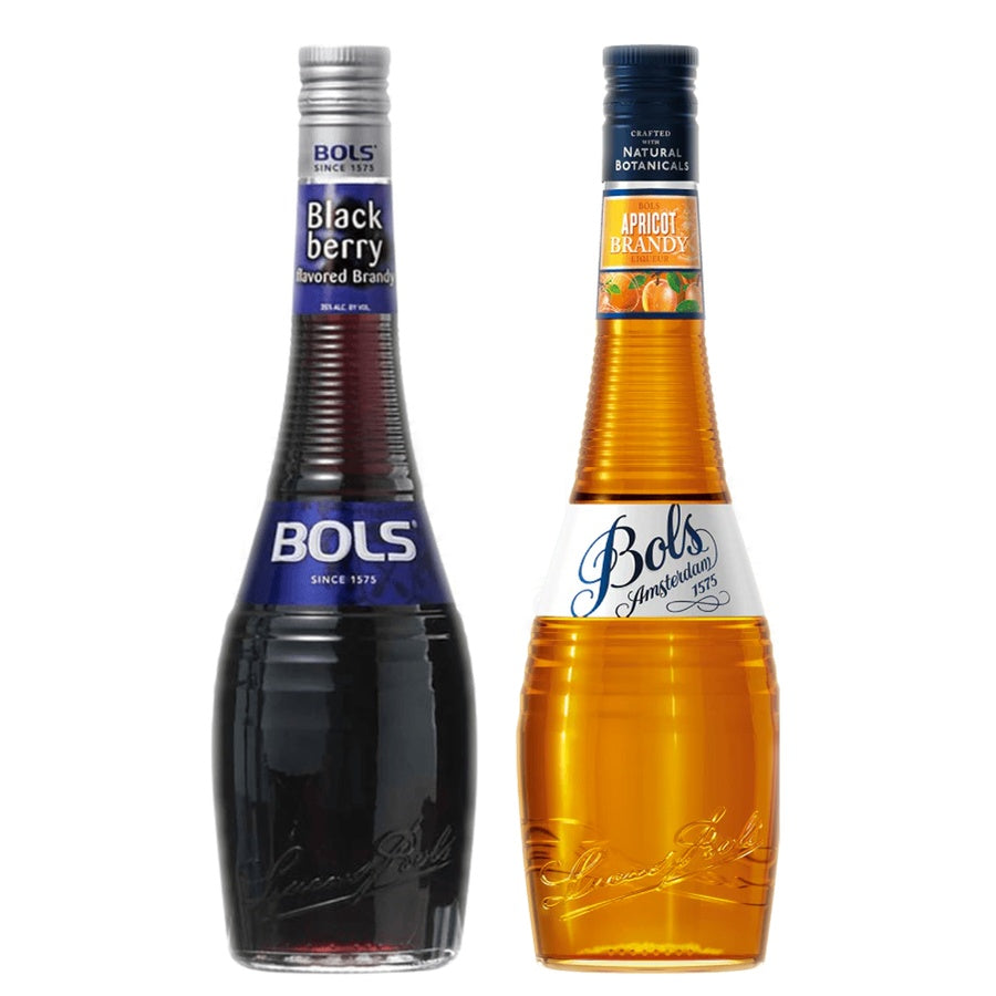 BOLS Blackberry Flavored Brandy and Bols Liqueurs Butterscotch Schnapps