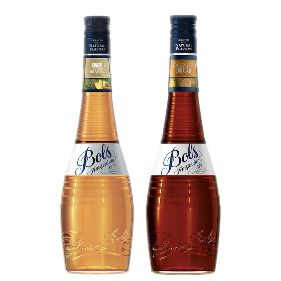 BOLS Ginger Liqueur and BOLS Orange Curacao Liqueur