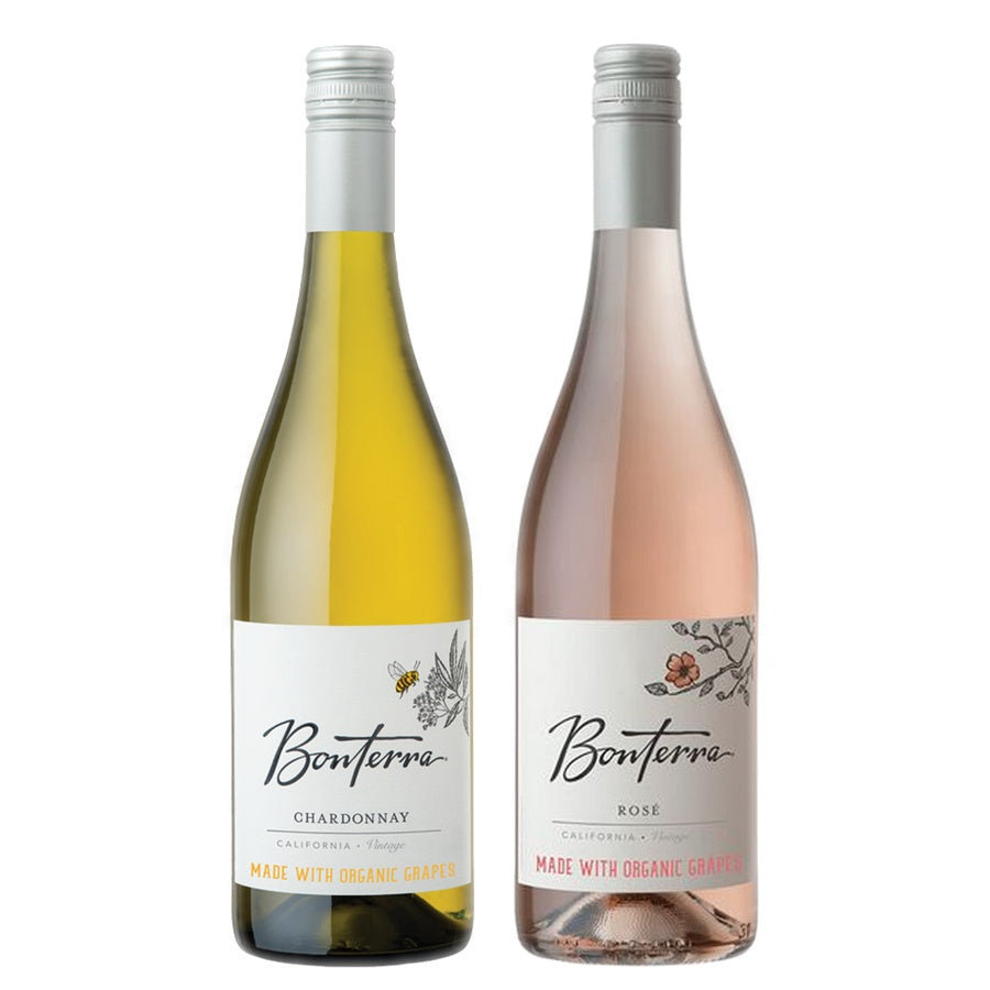 Bonterra Chardonnay and Bonterra Rose