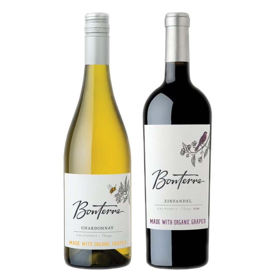 Bonterra Chardonnay and Bonterra Zinfandel