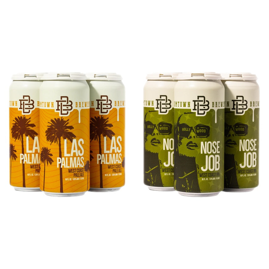 Boomtown Las Palmas Pale Ale 24 Pack and Boomtown Nose Job IPA 24 Pack