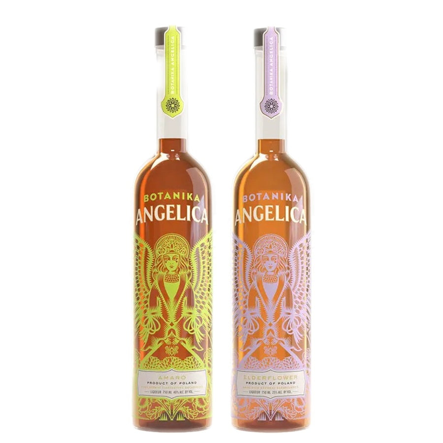 Botanika Angelica Amaro and Botanika Angelica Elderflower