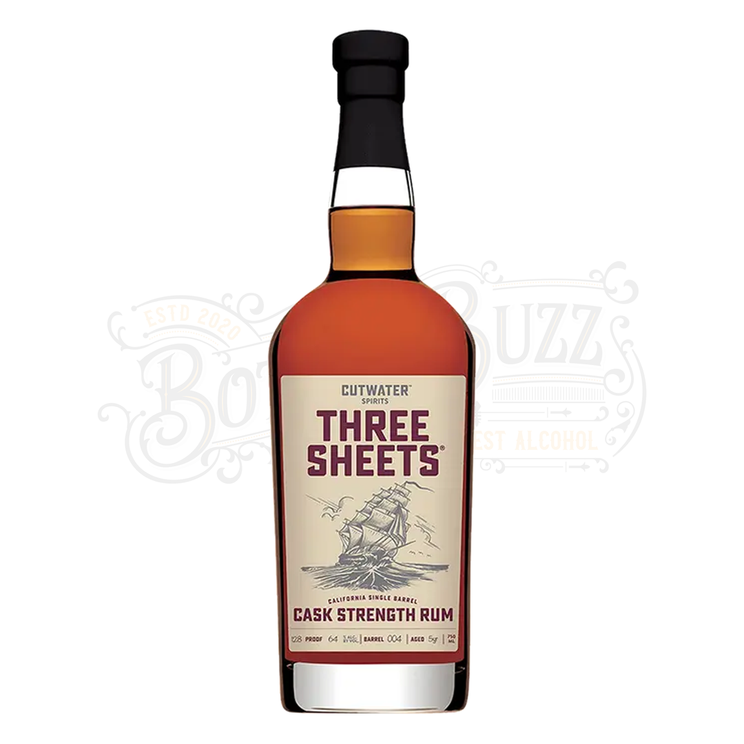 Cutwater Three Sheets Cask Strength Rum