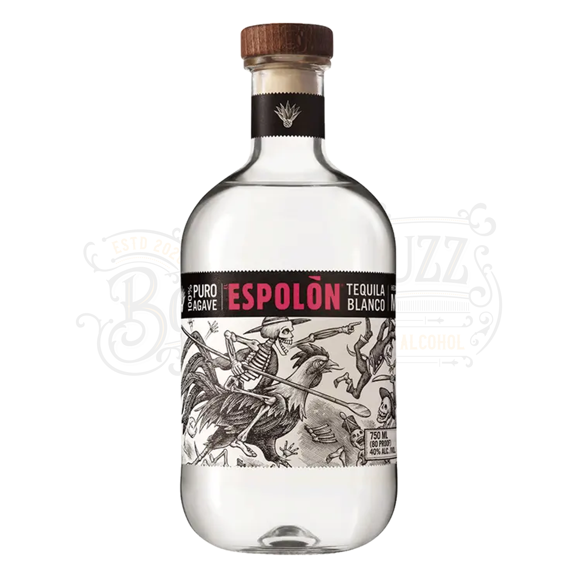 Buy Espolon Blanco Tequila | Epsolon - Wooden Cork #1 Online