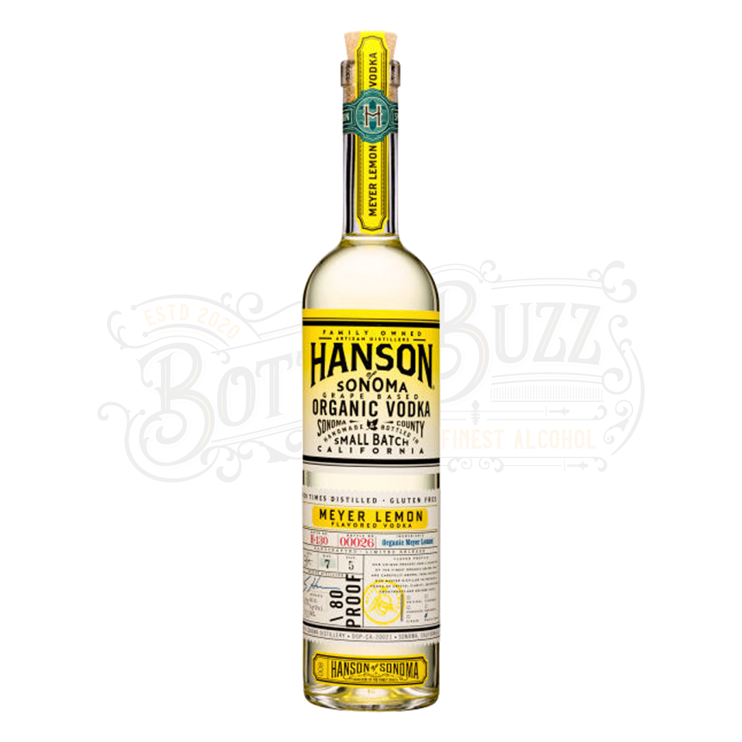 Hanson of Sonoma Meyer Lemon Flavored Vodka