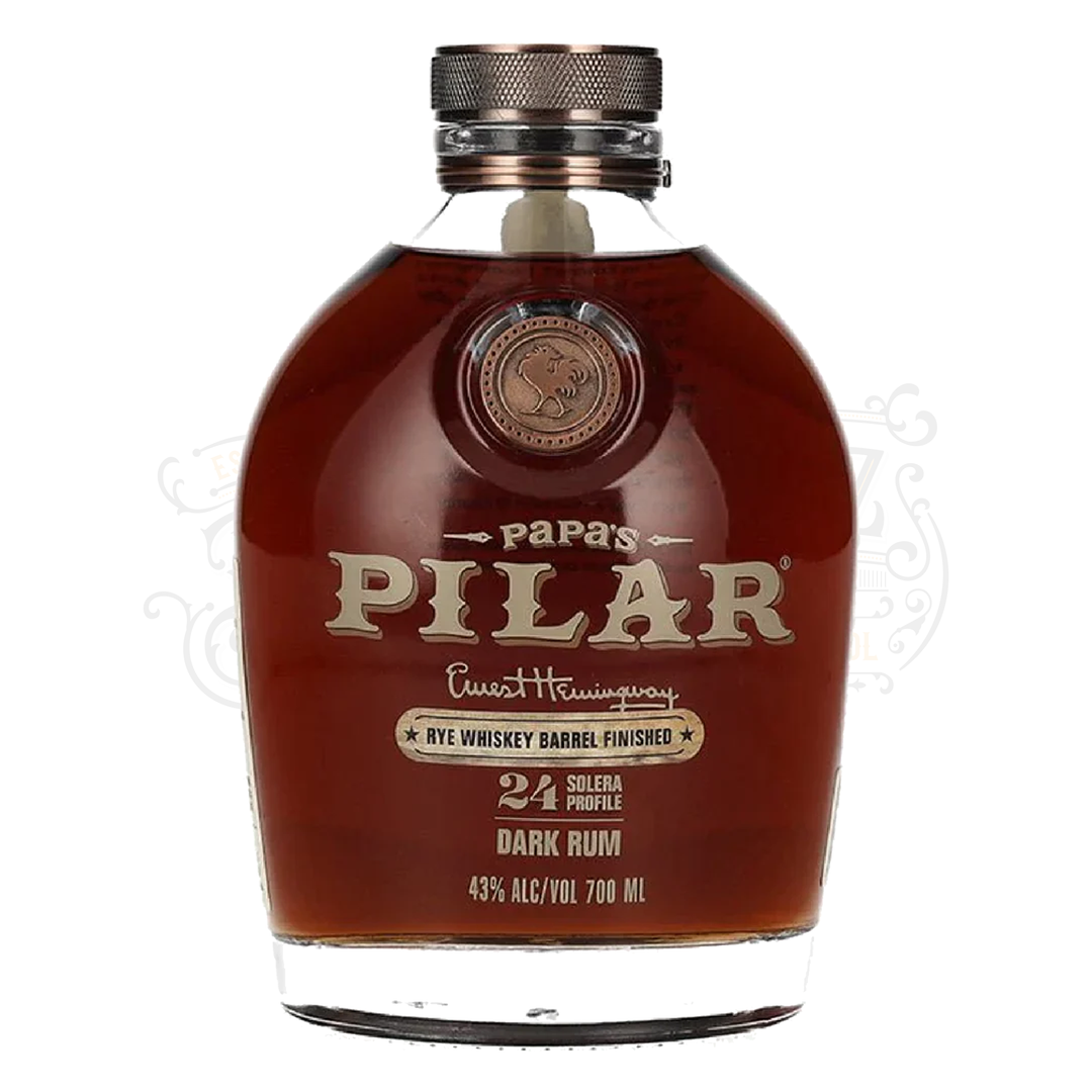 Papa's Pilar Dark Rum Finished In Rye Whiskey Barrels