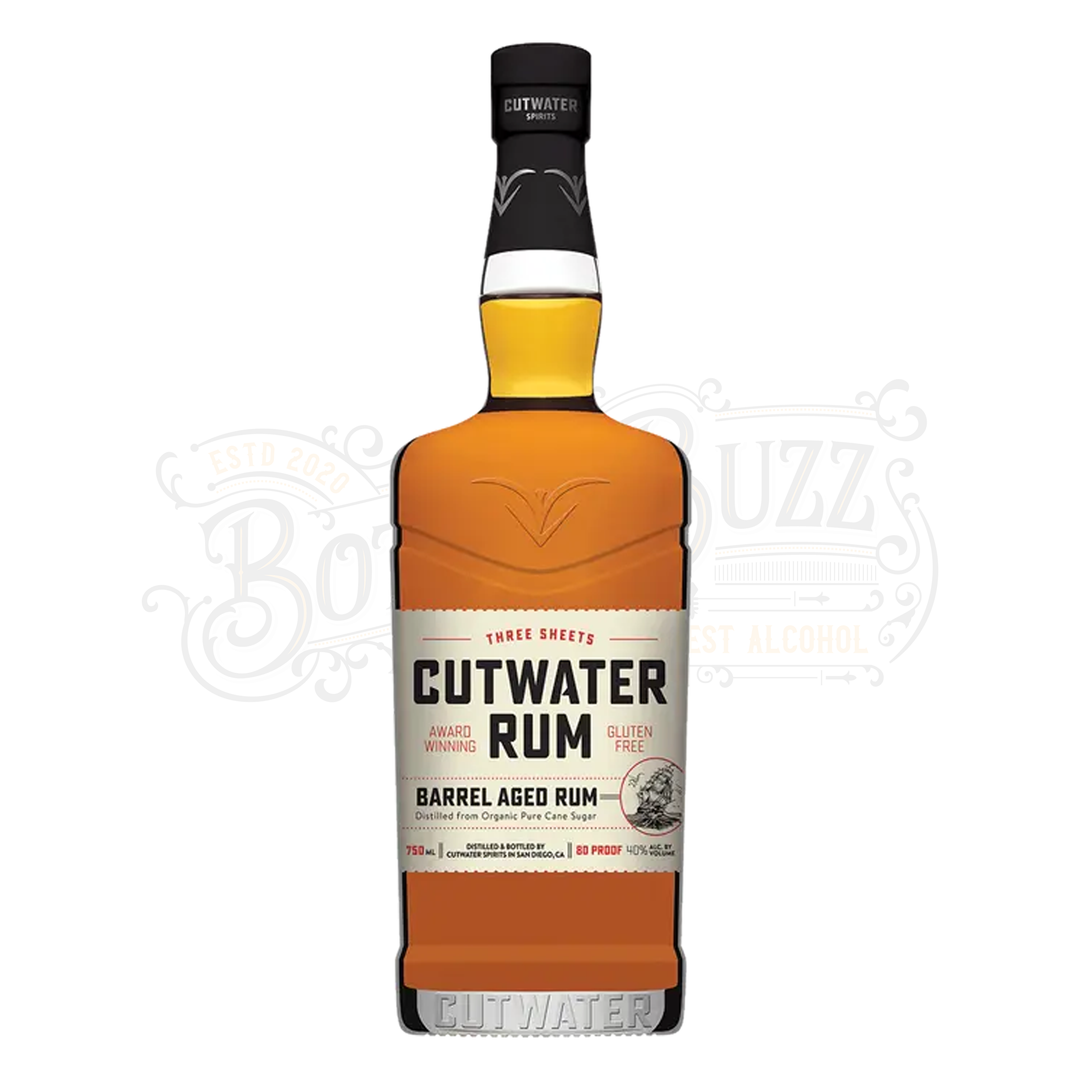 Cutwater Three Sht Barrel Age Rum