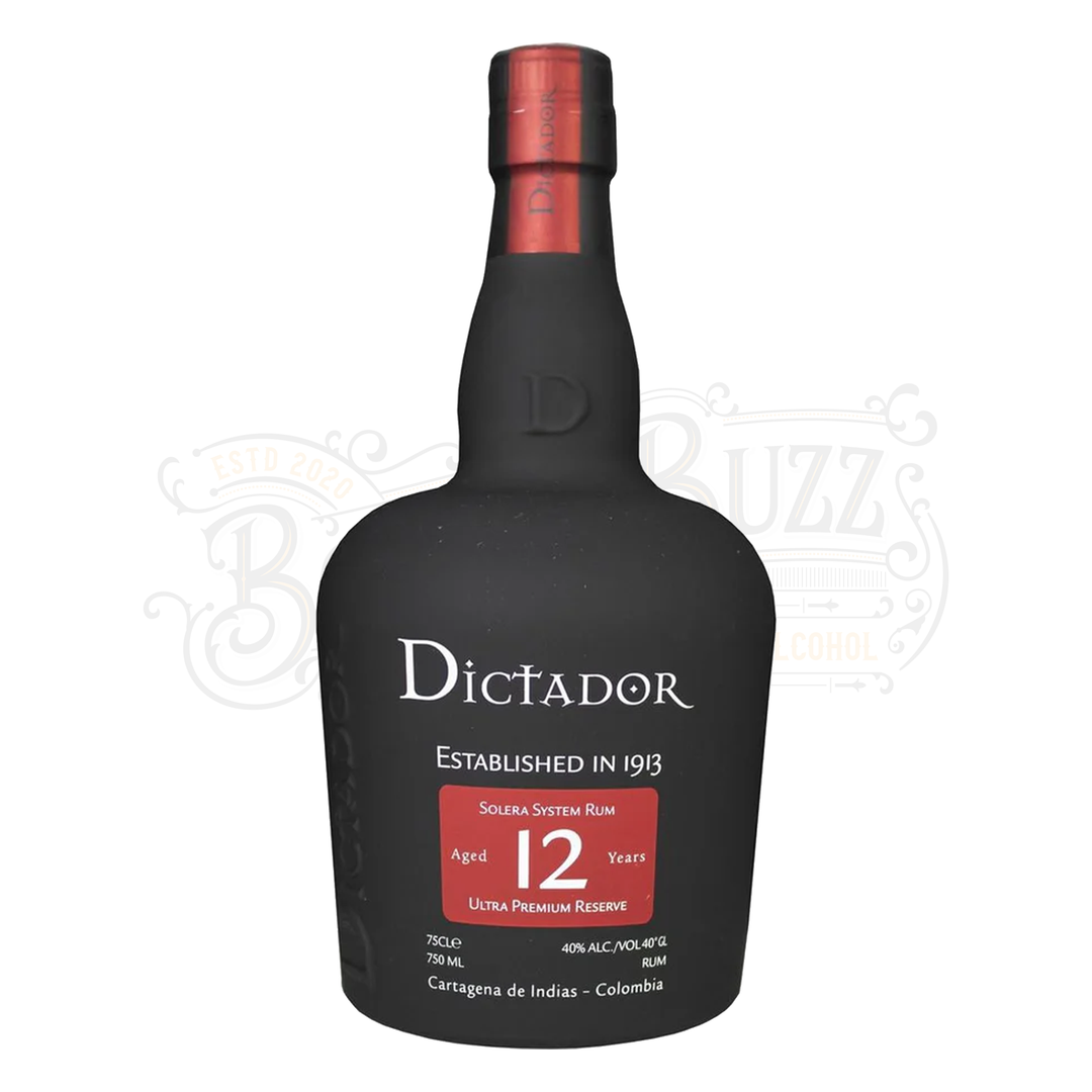 Dictador Aged Rum Solera System Ultra Premium Reserve 12 Yr