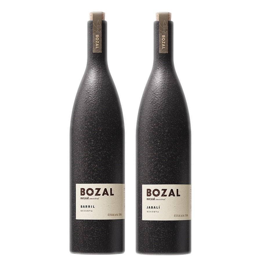 Bozal Mezcal Barril Reserva and Bozal Mezcal Jabali Reserva