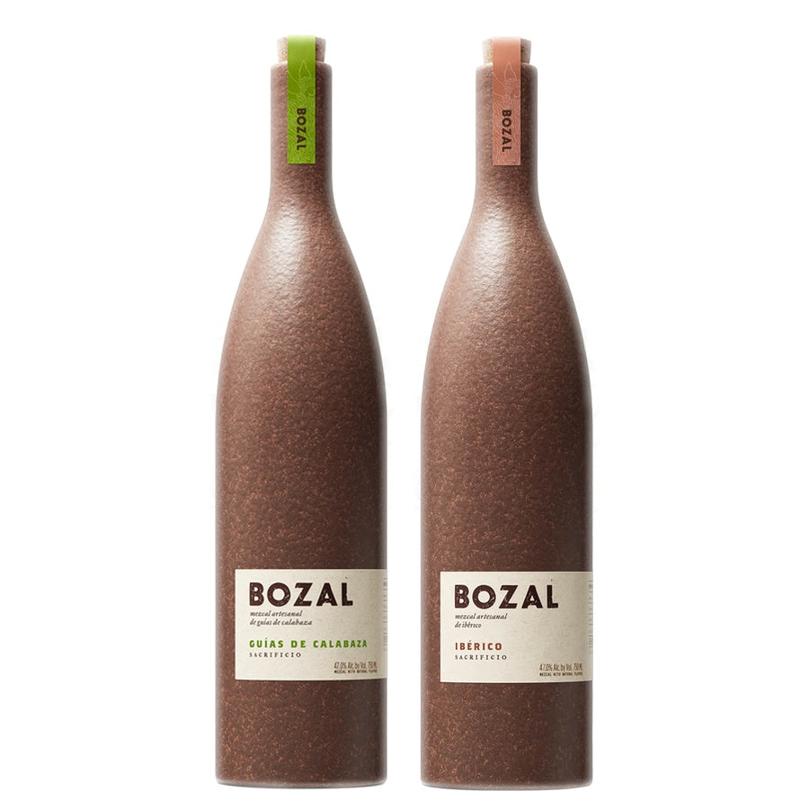 Bozal Mezcal Calabaza and Bozal Mezcal Iberico