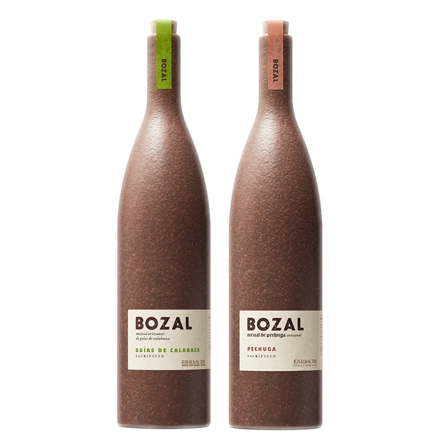 Bozal Mezcal Calabaza and Bozal Mezcal Pechuga