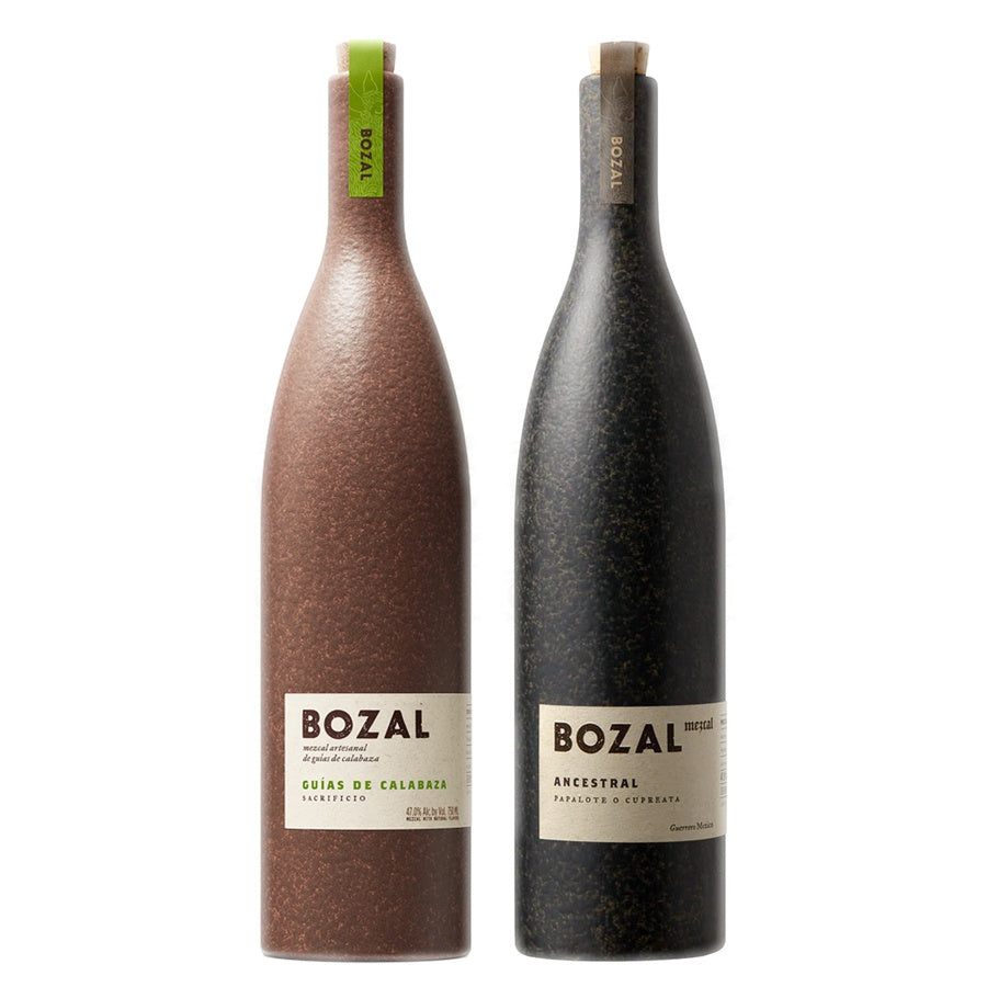 Bozal Mezcal Calabaza and Bozal Mezcal Sacatoro Reserva Ances