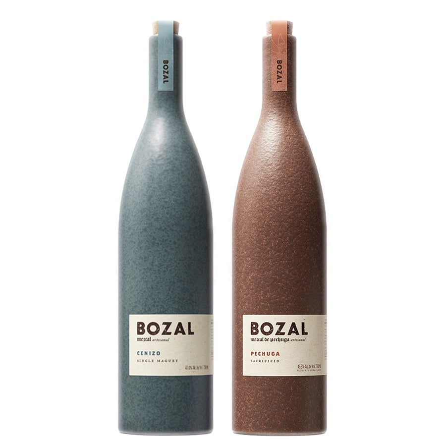 Bozal Mezcal Cenizo Single Maguey and Bozal Mezcal Pechuga