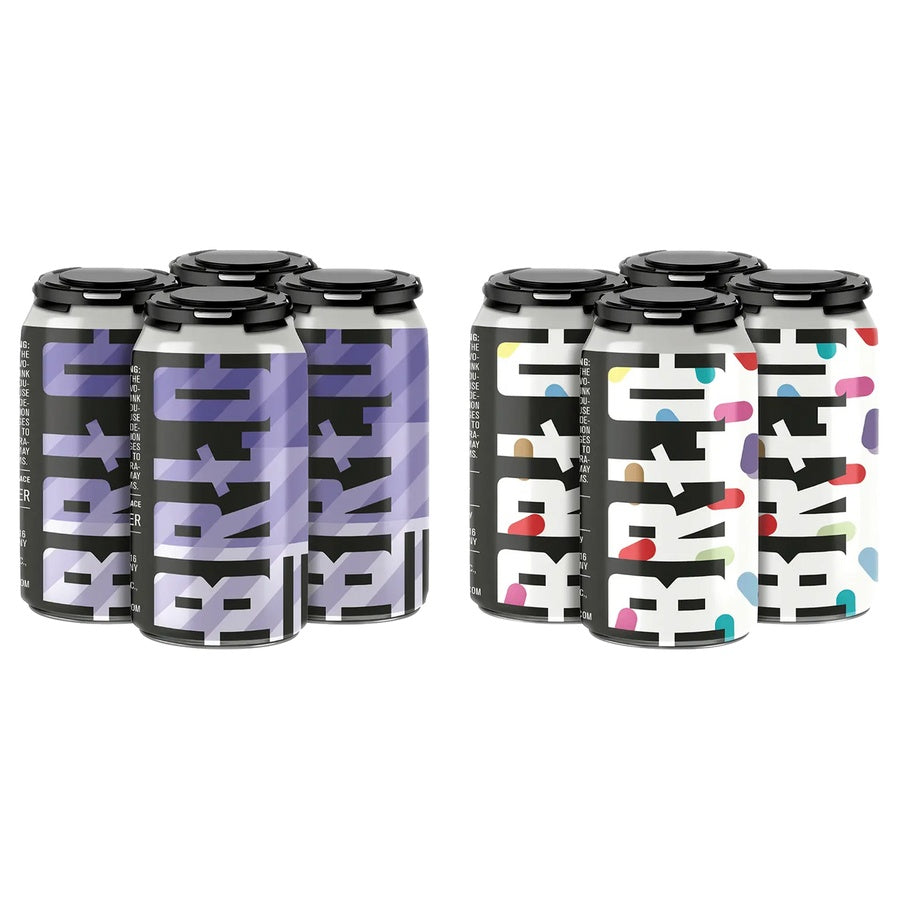 Brlo German IPA 24 Pack and Brlo Happy Pilsner 24 Pack