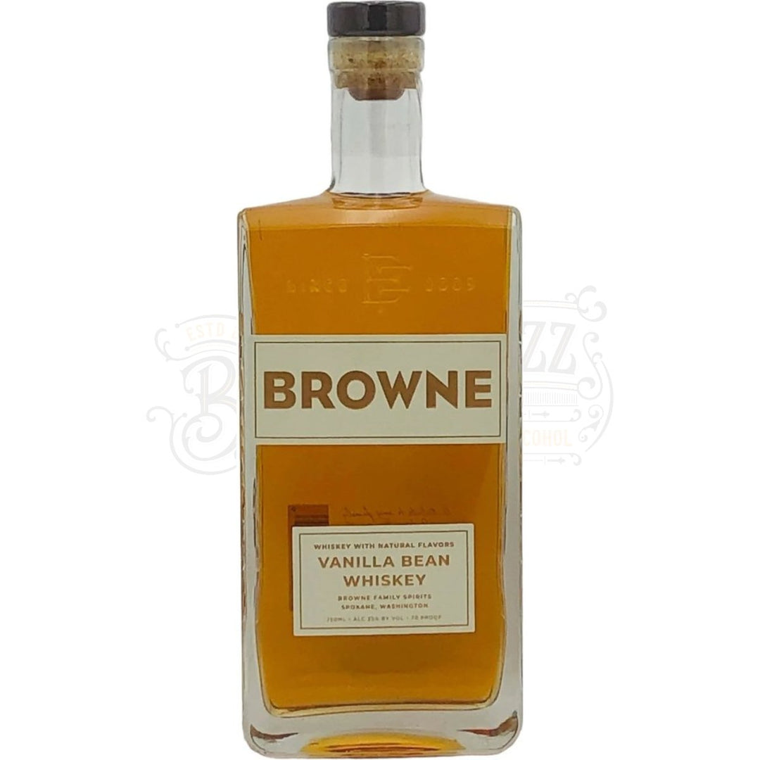 Browne Family Spirits Vanilla Bean Flavored Whiskey - BottleBuzz