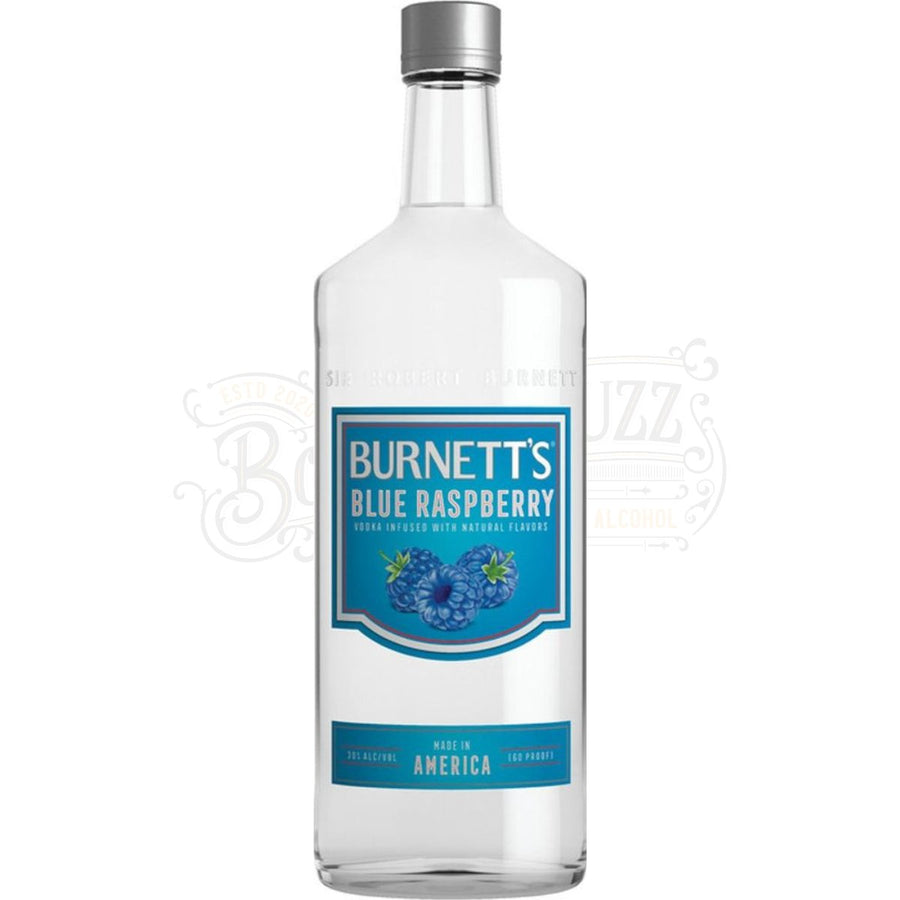 Burnett's Blue Raspberry Flavored Vodka - BottleBuzz